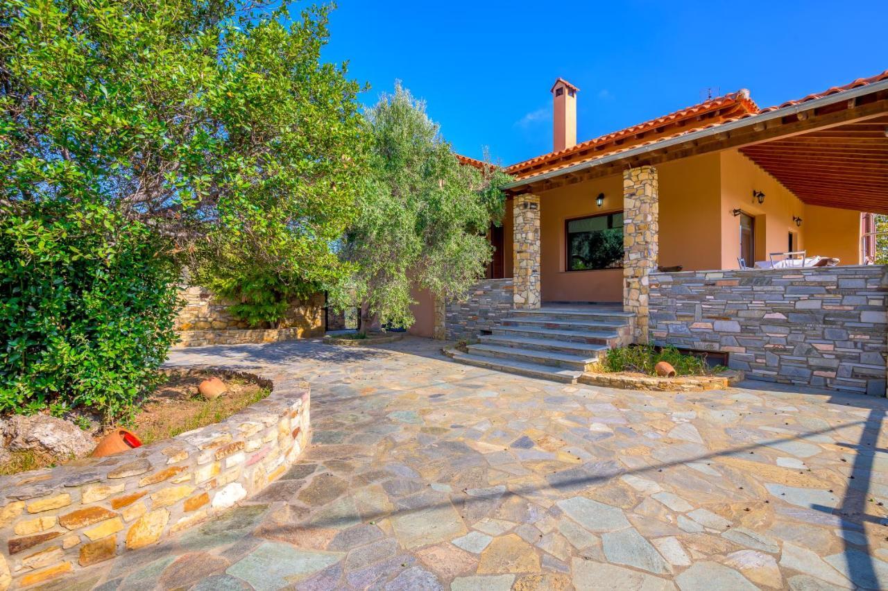 Luxurious Villa With Gorgeous View And Bbq 알렉산드로폴리스 외부 사진